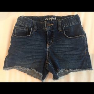 Girls Daisy Duke super-cute cut-off jeans shorts